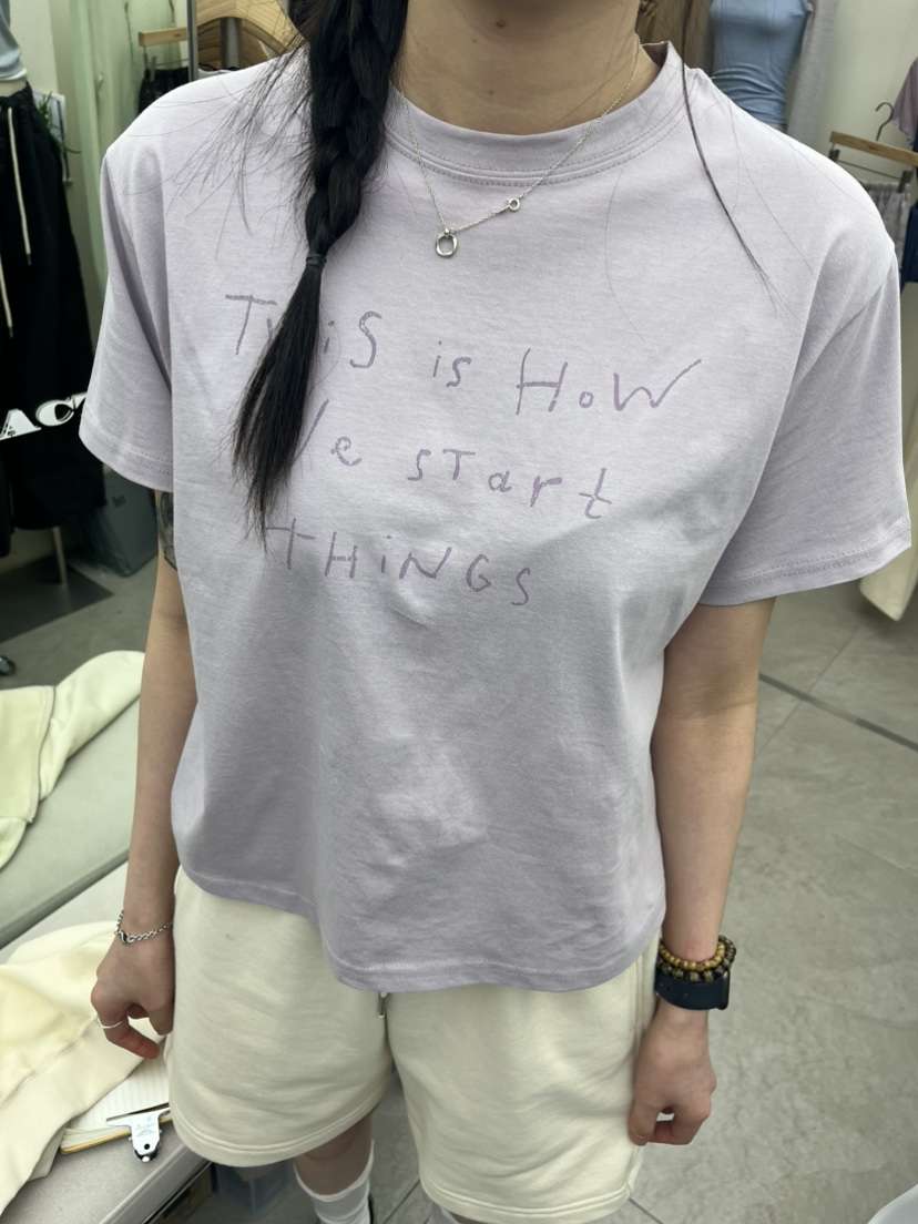 I MFACT東大門直郵女裝新款26春夏推薦人氣T恤不含內搭腰帶I MFACTT恤