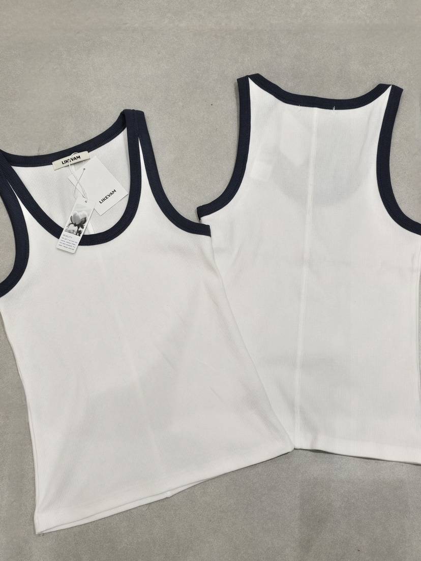 LIKEVAM韓國代購女裝新款人氣休閑26春夏真品時尚吊帶背心LIKEVAM吊帶/背心