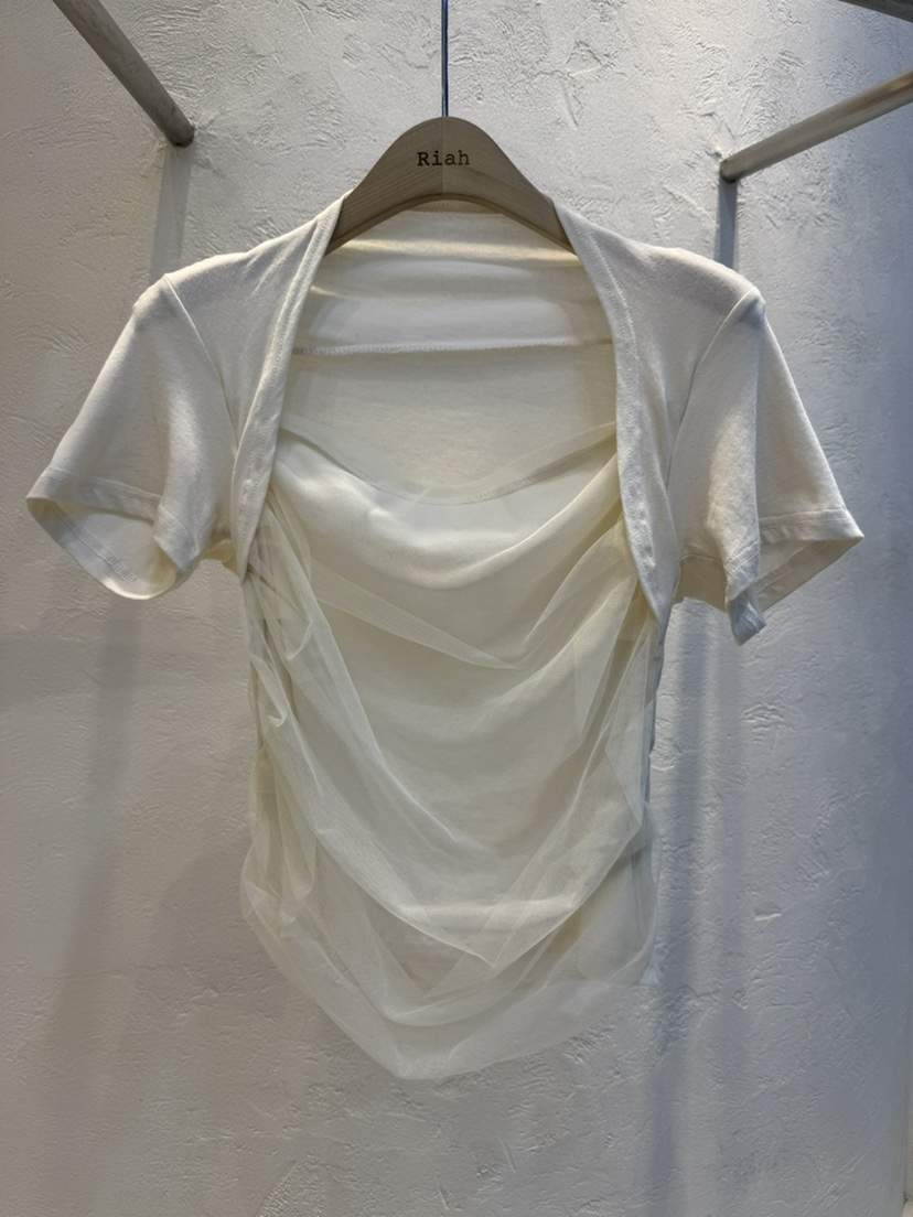 RIAH東大門實拍女士新款人氣時尚真品熱賣休閑26春夏職業T恤RIAHT恤