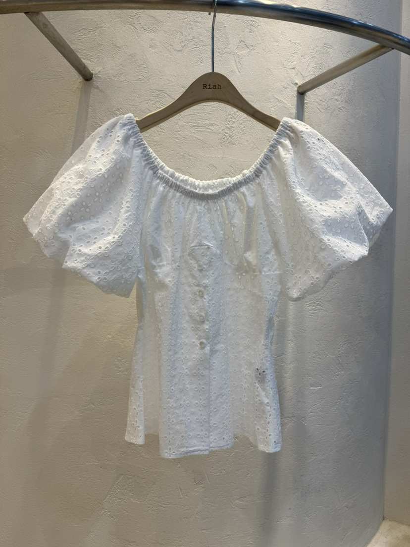 RIAH韓國代購女士新款人氣26春夏時尚休閑熱賣襯衫蕾絲衫RIAH襯衫/蕾絲衫