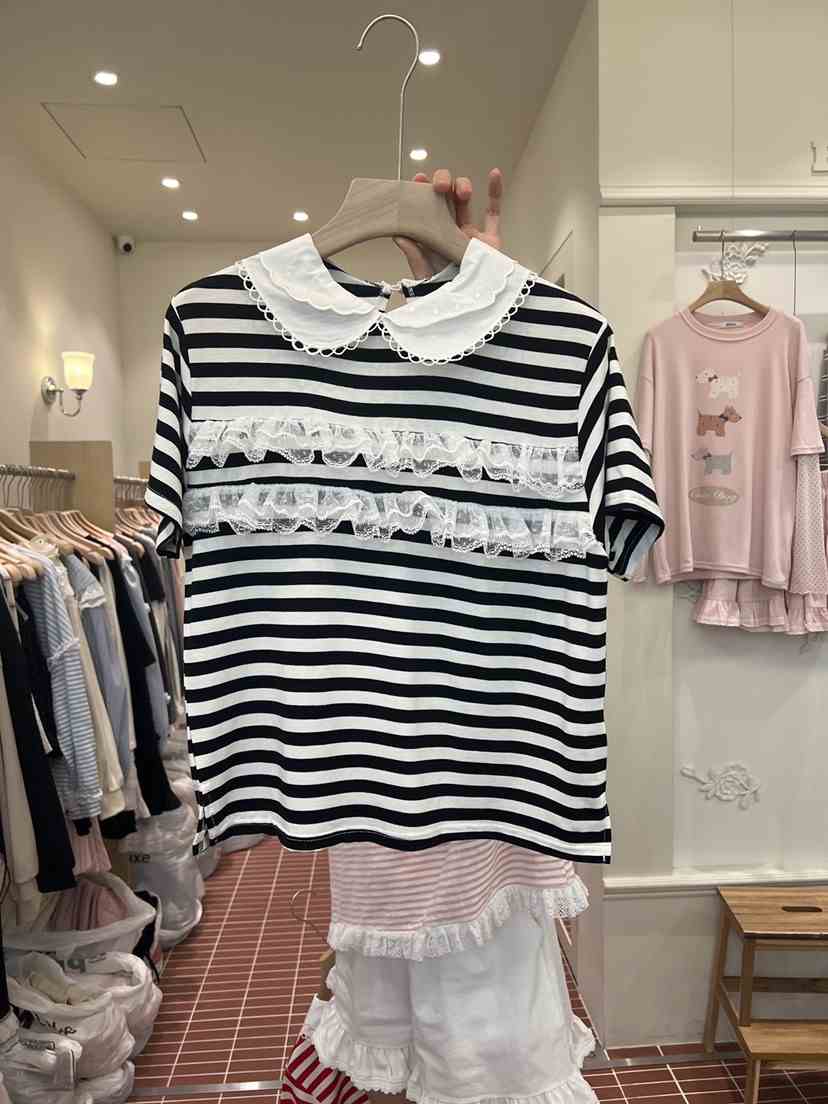 BE&amp;BE韓國代購女士新品推薦休閑時尚26春夏職業人氣T恤BE&beT恤