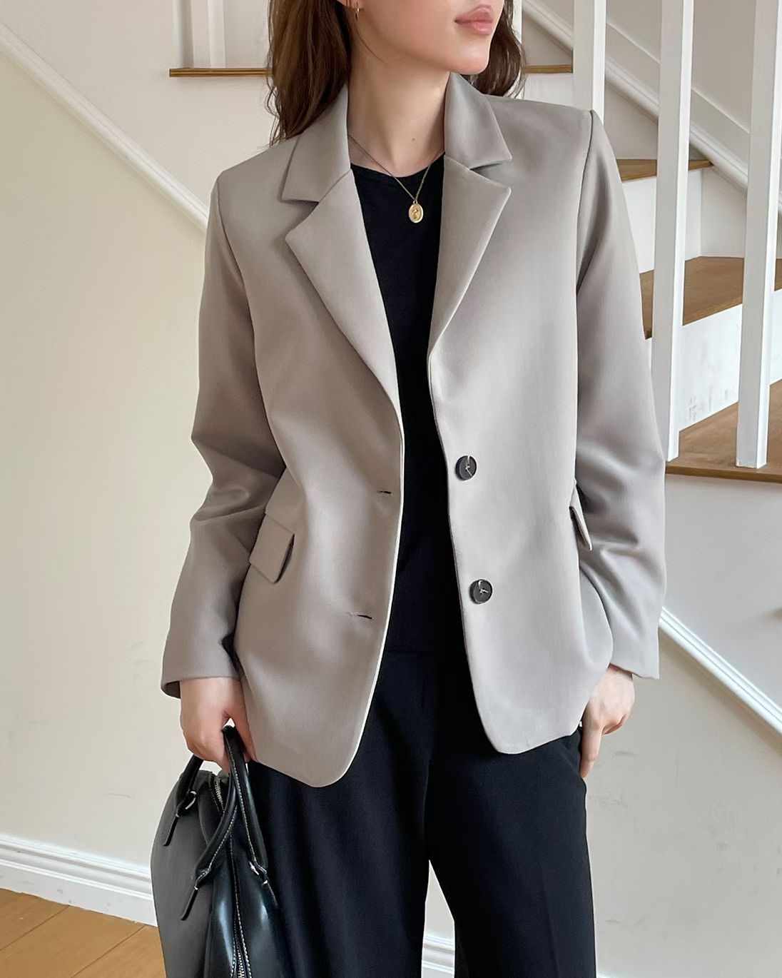 PLACE韓國直郵女士新品人氣職業休閑時尚熱賣真品推薦夾克PLACE夾克