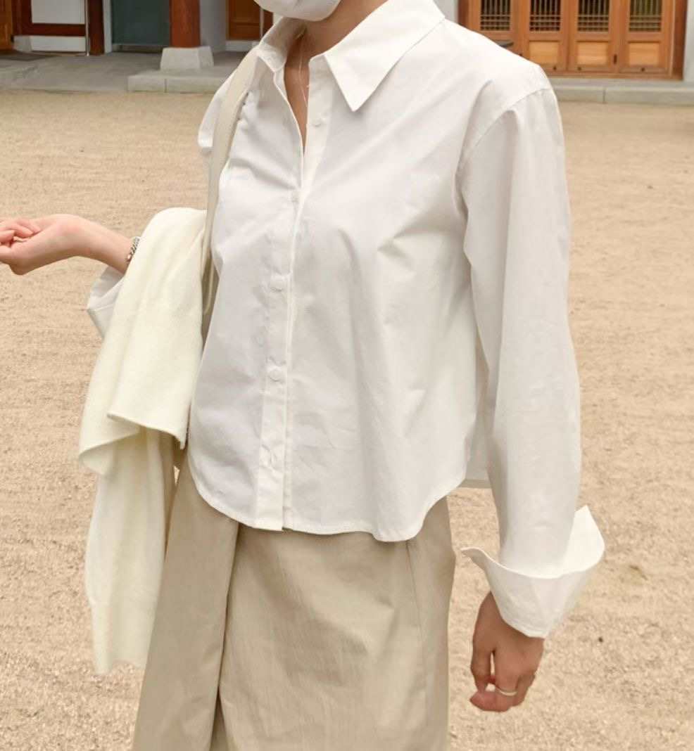 PLACE韓國代購女裝新品時尚人氣熱賣休閑26春夏襯衫蕾絲衫PLACE襯衫/蕾絲衫