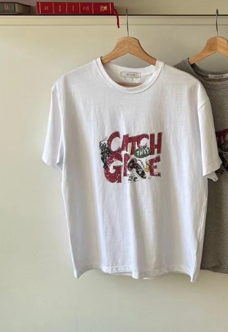 L.REWIND韓國代購女裝新品時尚職業真品推薦休閑26春夏T恤L.REWINDT恤