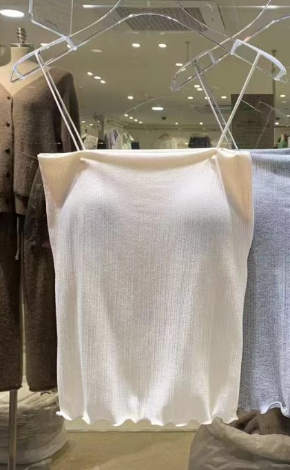 GANESHA東大門實拍女士新款職業26春夏真品時尚吊帶背心羅紋GANESHA吊帶/背心