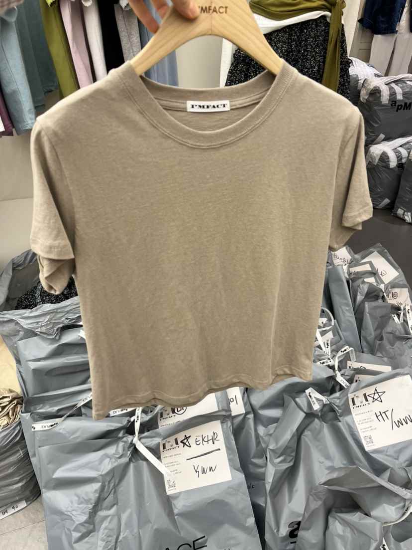 I MFACT東大門直郵女士新款真品職業時尚26春夏推薦熱賣T恤I MFACTT恤