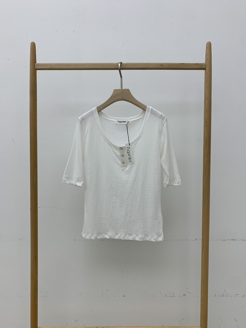 B_GARDER韓國代購女裝新品休閑推薦熱賣真品時尚26春夏T恤B.GARDERT恤