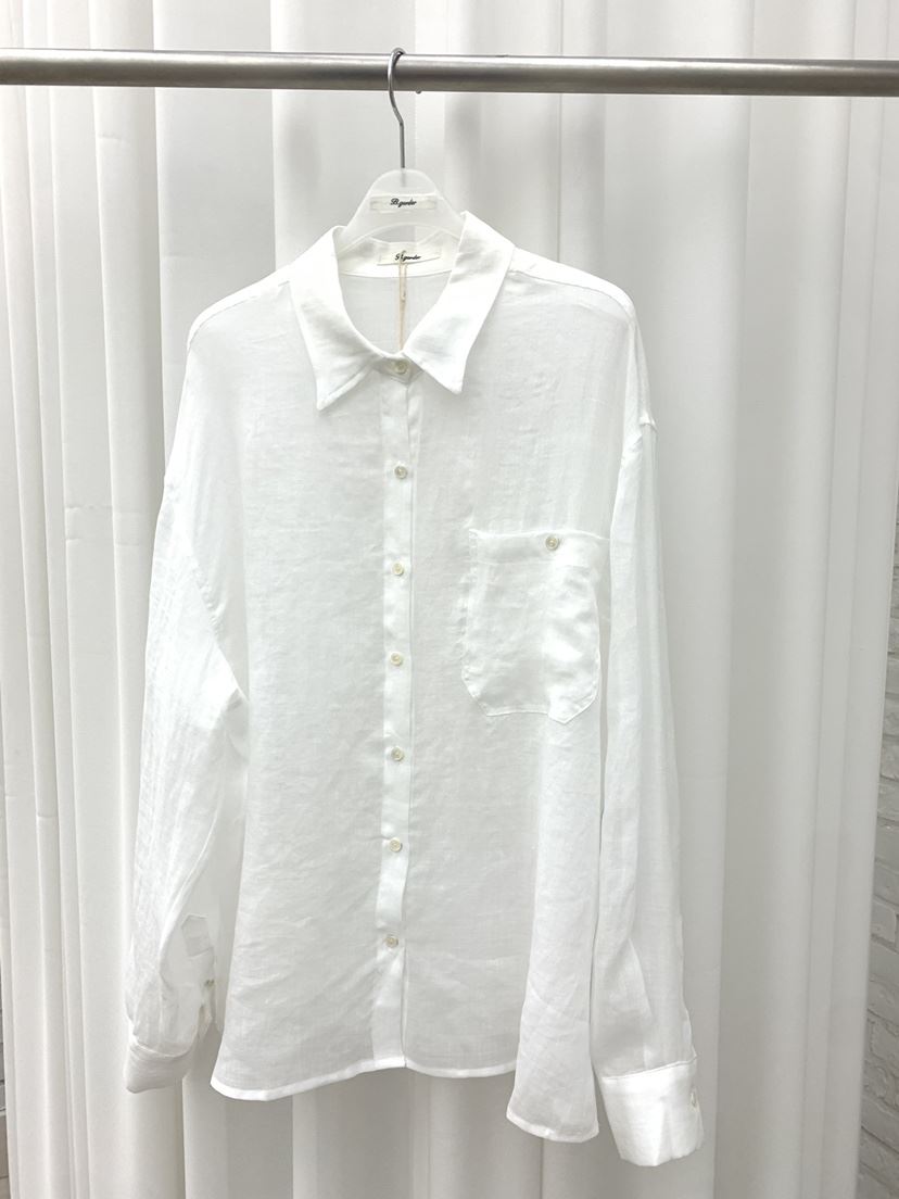 B_GARDER東大門直郵女士新品推薦人氣休閑襯衫蕾絲衫亞麻B.GARDER襯衫/蕾絲衫