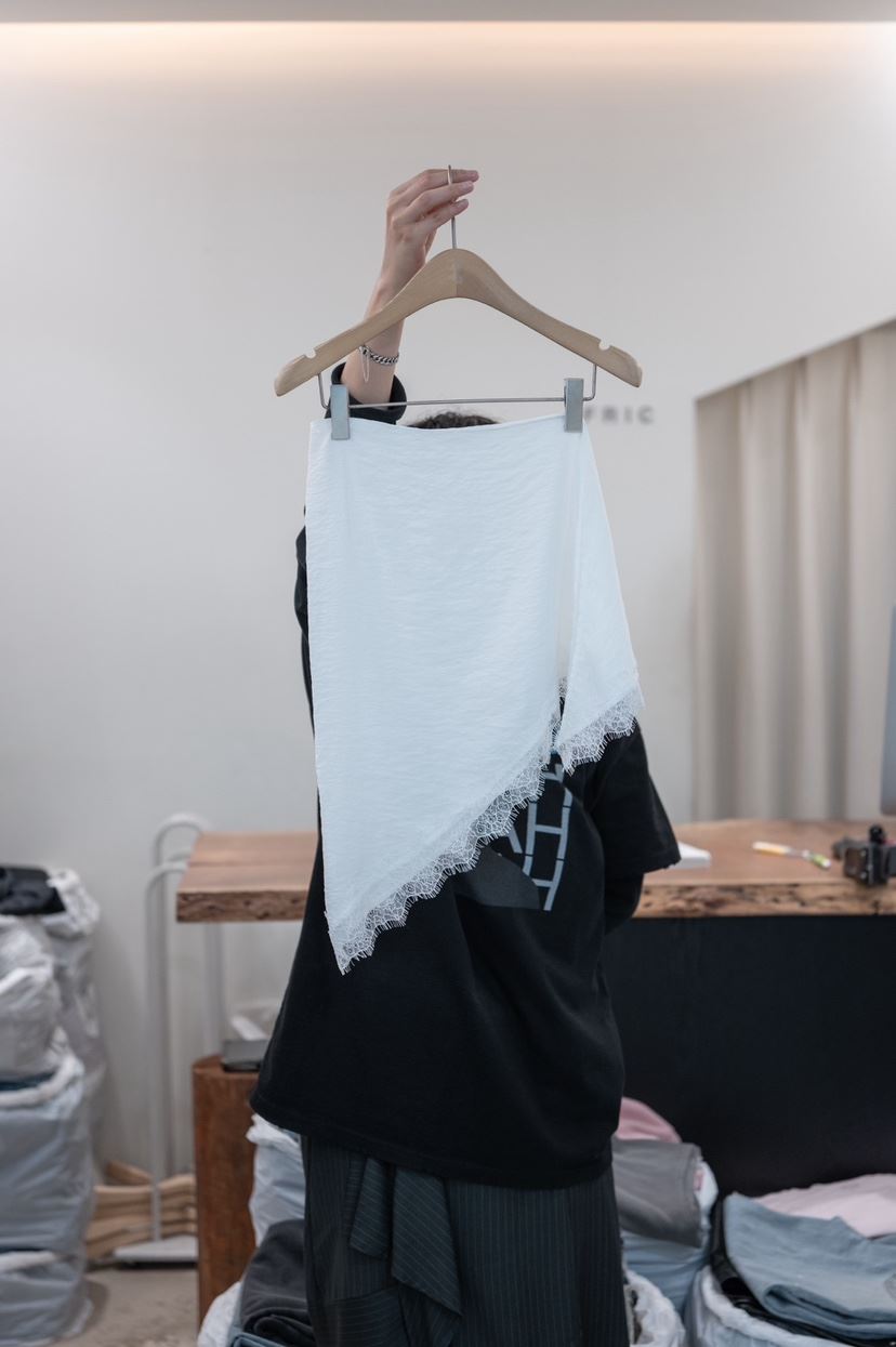 FRIC東大門代購女裝新款熱賣推薦時尚人氣圍巾披肩蕾絲圍巾FRIC圍巾/披肩