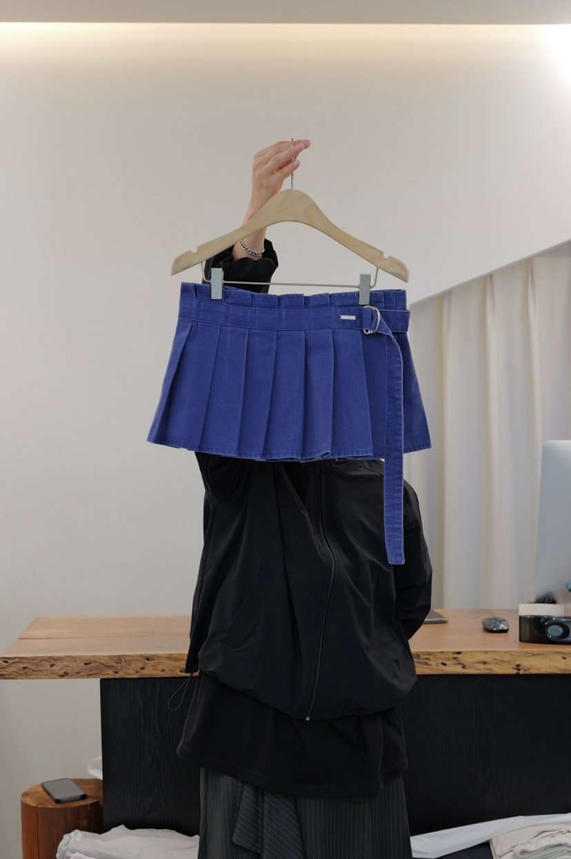 FRIC東大門代購女裝新款推薦職業人氣熱賣真品短裙帆布棉FRIC短裙