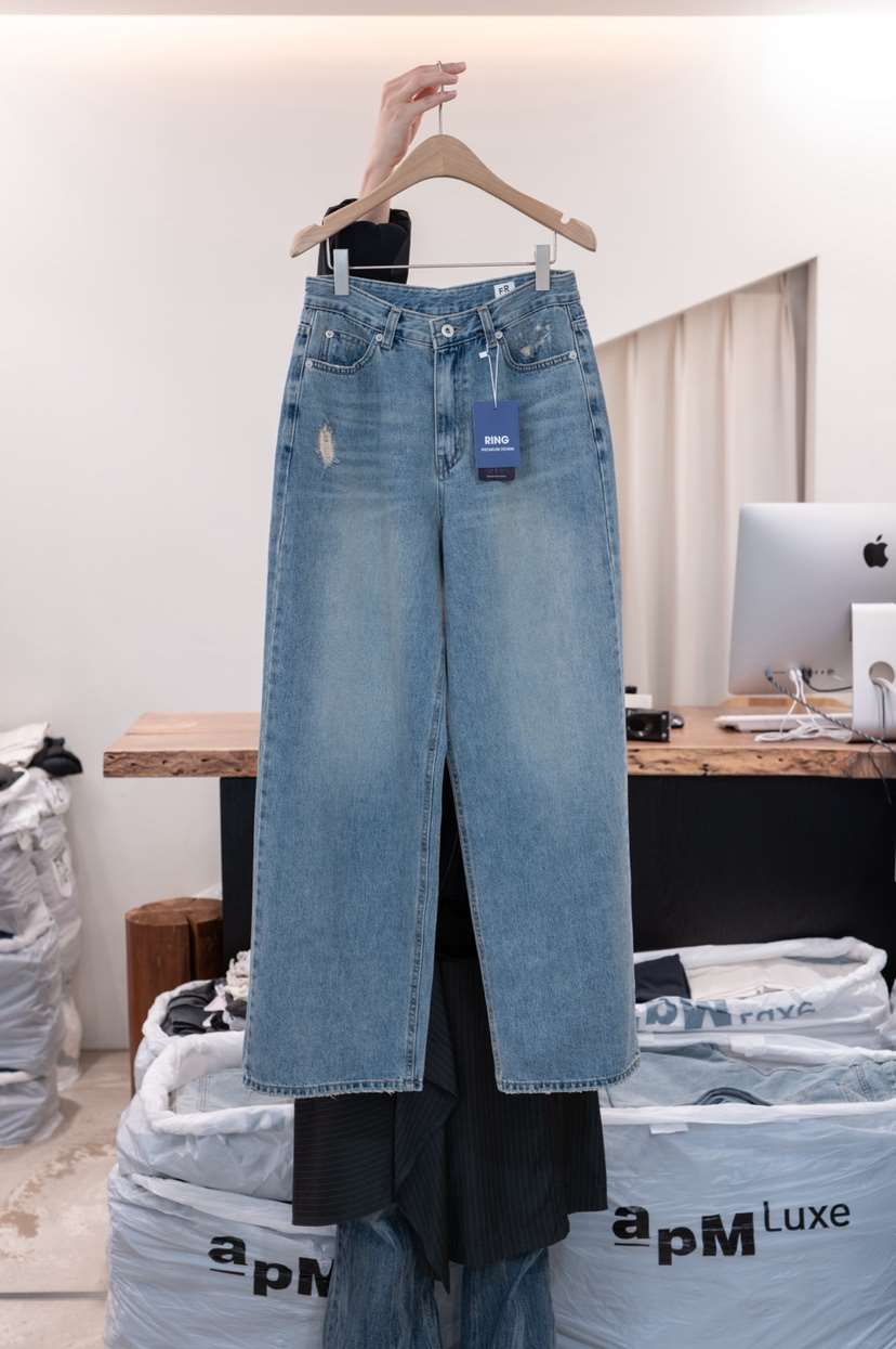 FRIC韓國代購女士新款推薦時尚真品職業休閑熱賣26春夏牛仔褲FRIC牛仔褲