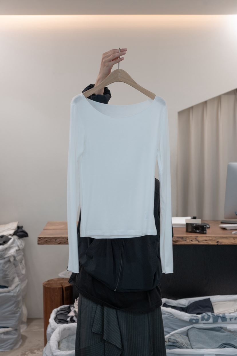 FRIC韓國代購女裝新品推薦人氣真品休閑時尚職業26春夏長袖T恤FRIC長袖T恤