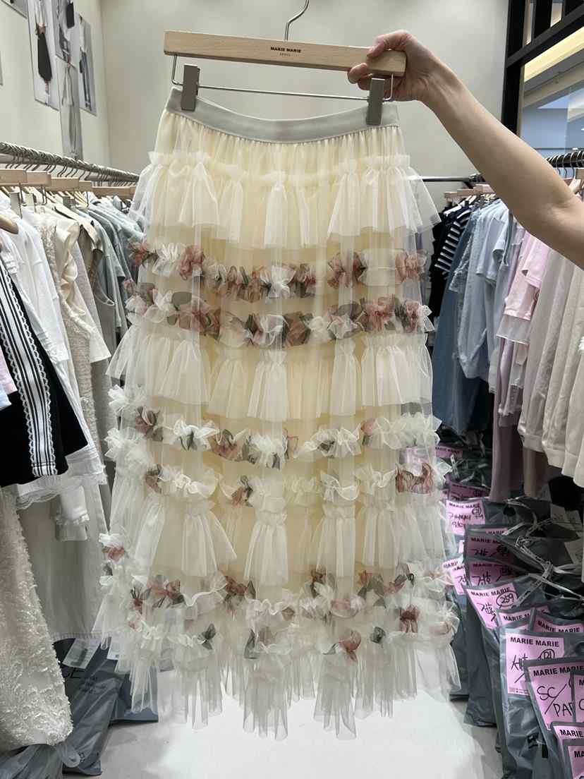 MARIE MARIE東大門直郵女士新款休閑推薦真品職業26春夏長裙MARIE MARIE長裙