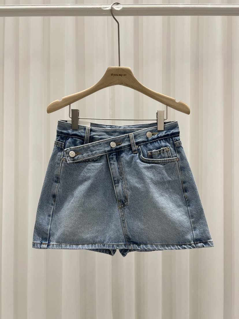 IF YOU SAY SO/PLUM-Q東大門代購女士新品時尚裙褲紐扣IF YOU SAY SO/PLUM-Q裙褲