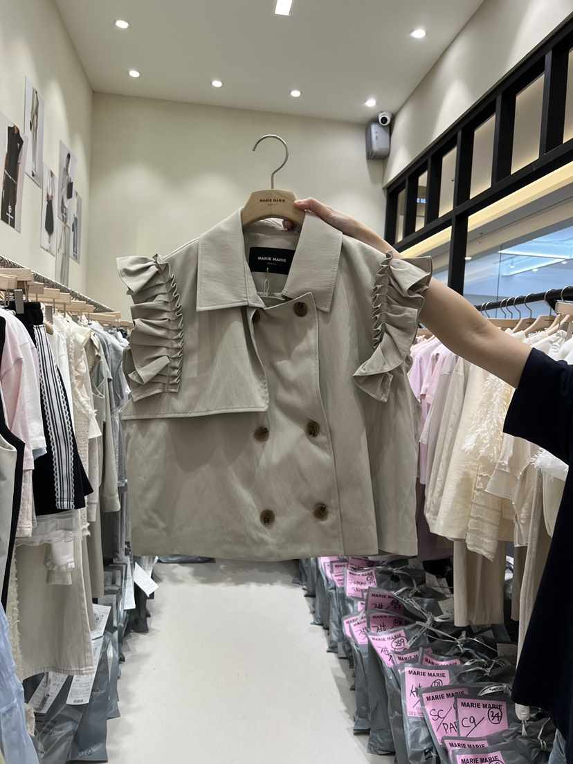 MARIE MARIE韓國直郵女裝新品推薦熱賣時尚真品馬甲可愛的MARIE MARIE馬甲