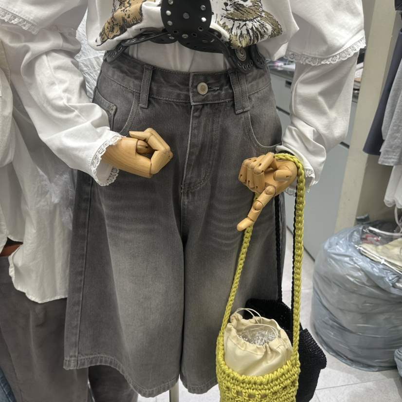 LATTE-P東大門直郵女士新款時尚人氣職業推薦短褲不含腰帶LATTE-P短褲