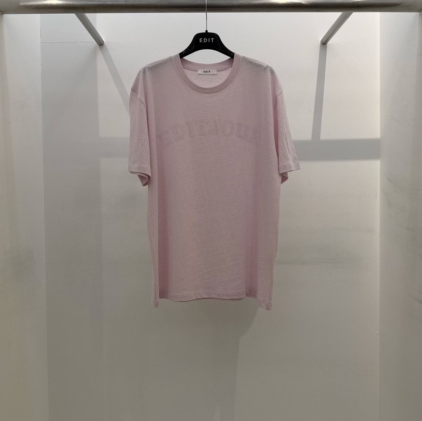 EDIT韓國代購女士新款26春夏人氣真品熱賣職業推薦休閑T恤EDITT恤