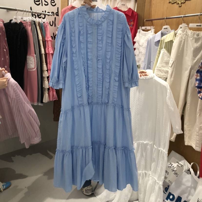 VENTI東大門實拍女士新款真品熱賣職業推薦時尚人氣連衣裙VENTI連衣裙