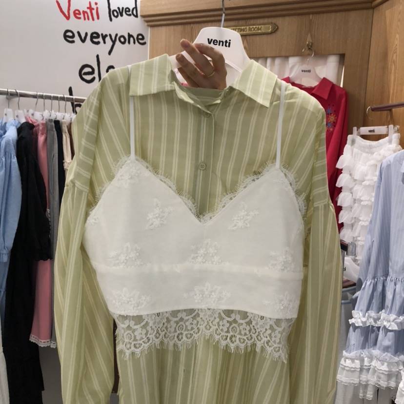 VENTI韓國直郵女裝新款人氣真品26春夏推薦吊帶背心不含內搭VENTI吊帶/背心