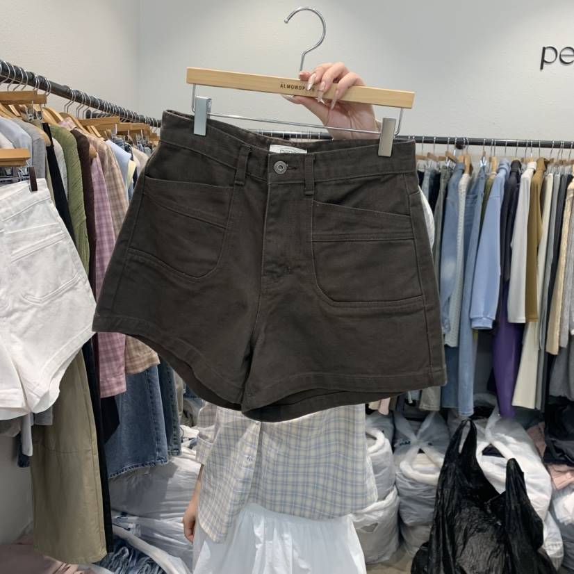 ALMOND PEPE東大門代購女士新款時尚熱賣真品休閑推薦短褲ALMOND PEPE短褲