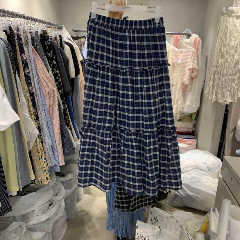 LOGROAD東大門代購女士新品人氣熱賣26春夏時尚真品長裙兔子LOG ROAD長裙