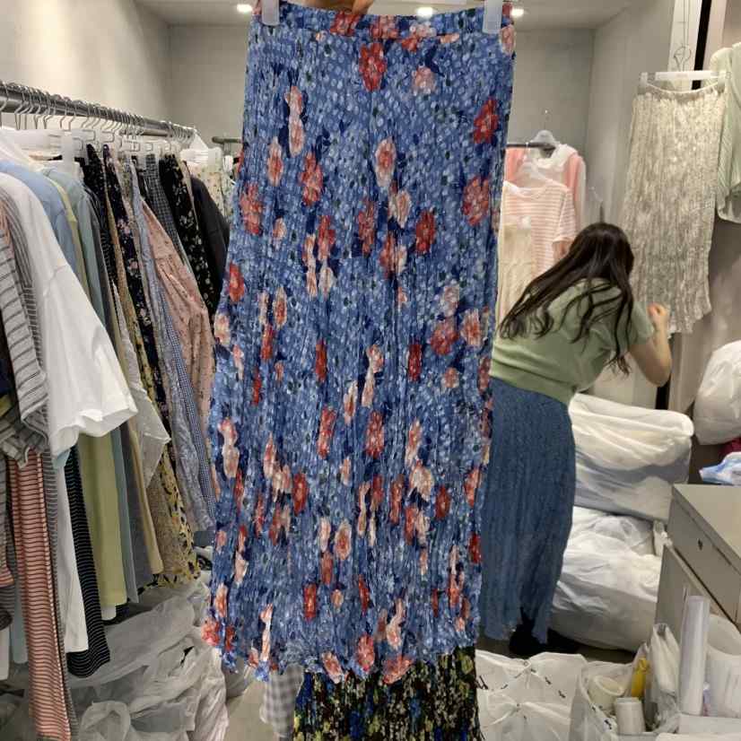 LOGROAD韓國直郵女裝新品熱賣休閑真品時尚26春夏職業長裙LOG ROAD長裙