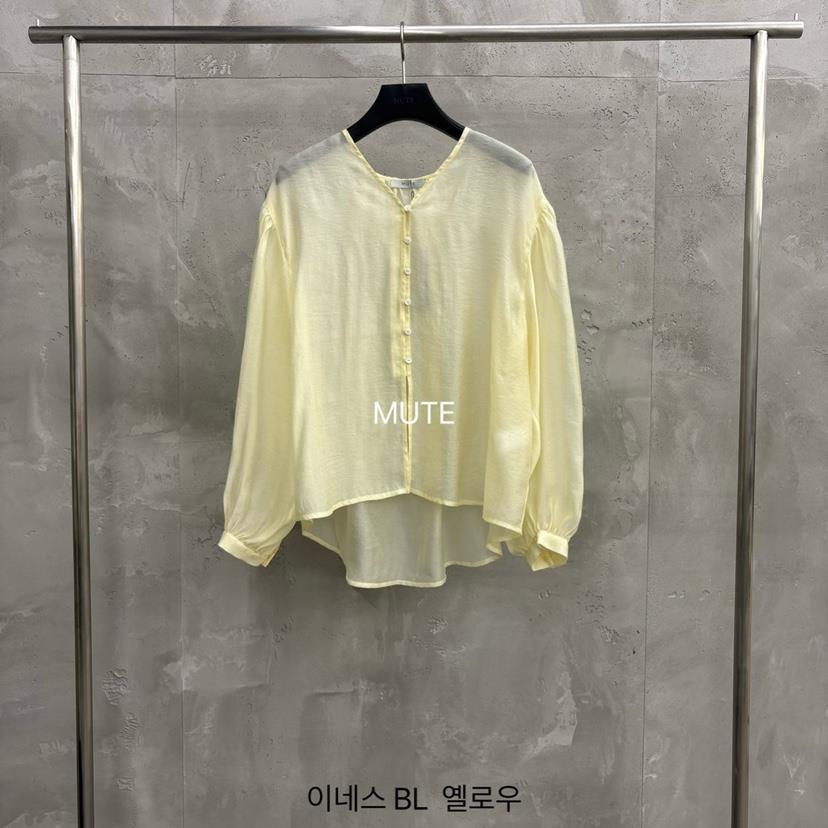 MUTE-P東大門實拍女裝新品真品26春夏熱賣推薦襯衫蕾絲衫MUTE襯衫/蕾絲衫