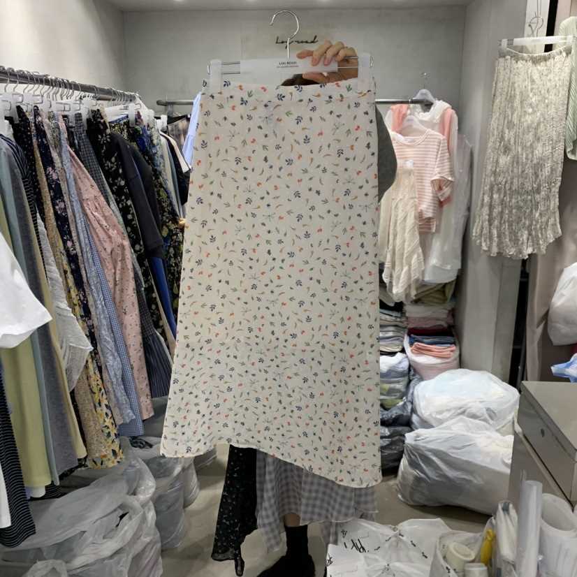 LOGROAD東大門直郵女裝新品真品26春夏推薦時尚半身裙中短裙LOG ROAD半身裙/中短裙