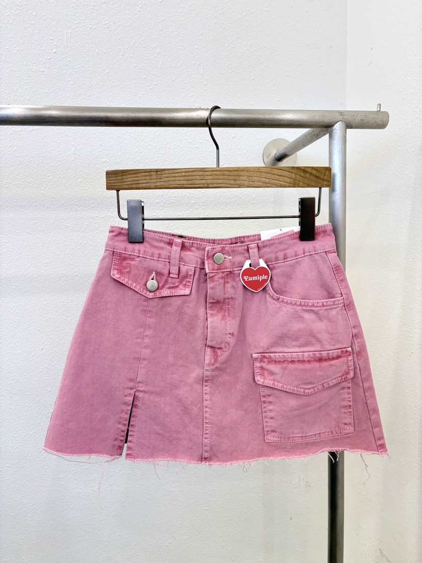 LUMIPLE東大門直郵女士新品職業26春夏真品推薦時尚休閑短裙LUMIPLE短裙