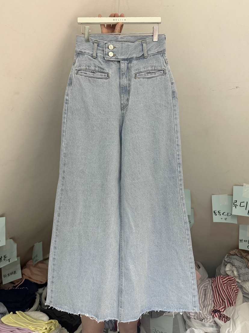 BELITA-L東大門代購女士新款人氣推薦真品職業26春夏牛仔褲BELITA-L牛仔褲