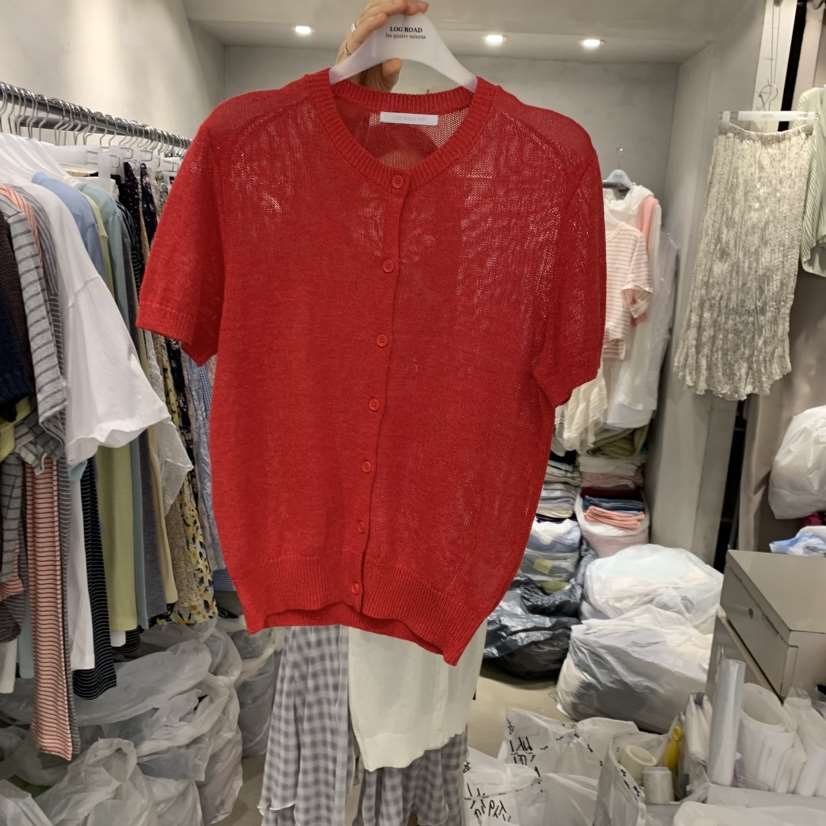 LOGROAD東大門代購女士新品26春夏人氣職業休閑真品針織衫LOG ROAD針織衫