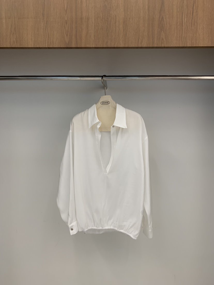 ONE MONE東大門代購女裝新款26春夏職業人氣休閑襯衫蕾絲衫ONE MONE襯衫/蕾絲衫