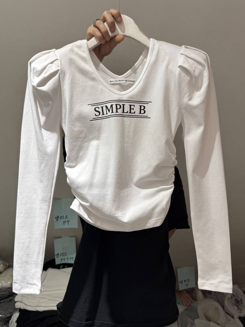BELITA-L東大門實拍女士新款職業人氣休閑26春夏長袖T恤BELITA-L長袖T恤