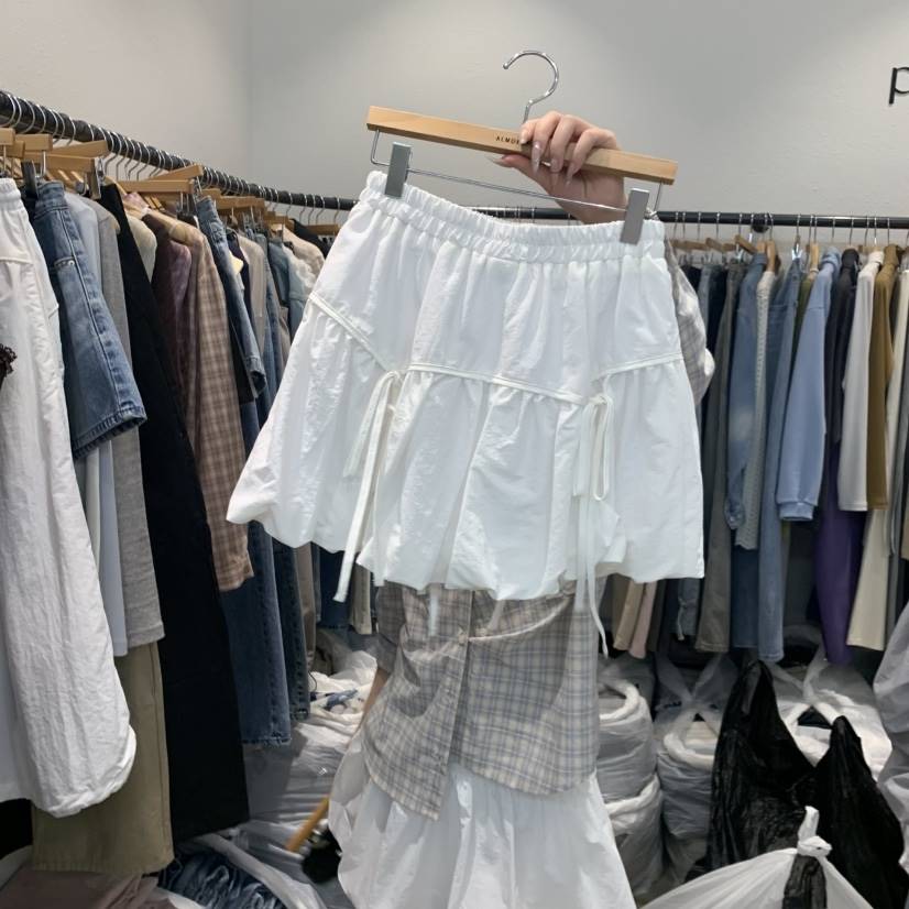 ALMOND PEPE東大門代購女士新款真品推薦休閑職業人氣短裙ALMOND PEPE短裙