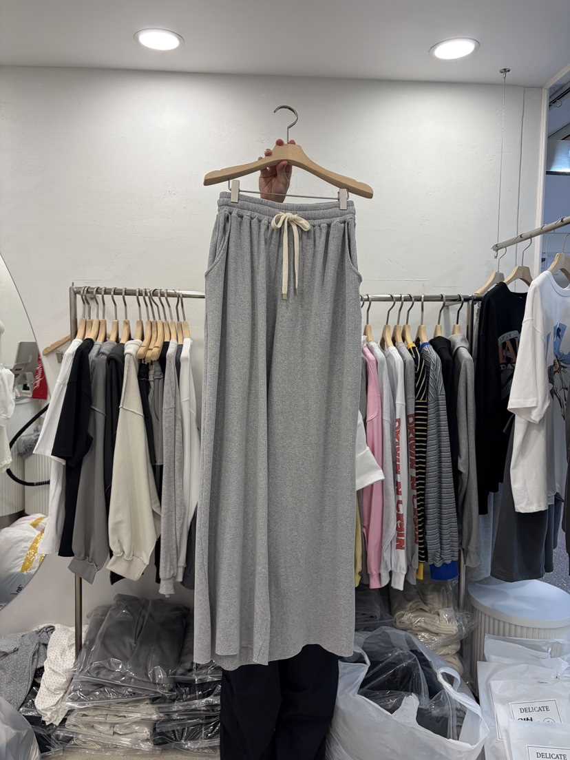 DELICATE東大門直郵女士新品26春夏職業人氣真品休閑褲褶裥DELICATE休閑褲