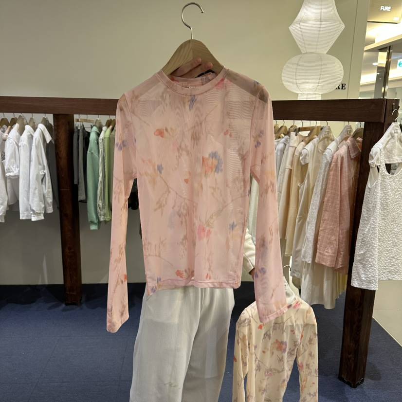 FURE東大門直郵女士新品職業真品推薦26春夏時尚人氣長袖T恤FURE長袖T恤