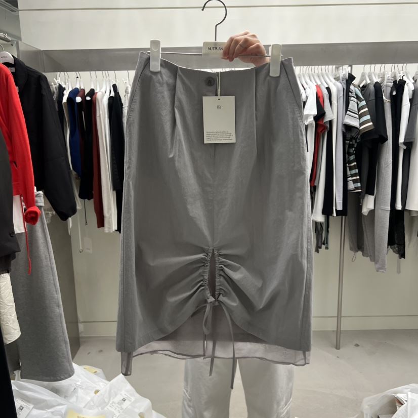 NUTPLAN韓國代購女裝新款熱賣時尚休閑職業真品半身裙中短裙NUTPLAN半身裙/中短裙