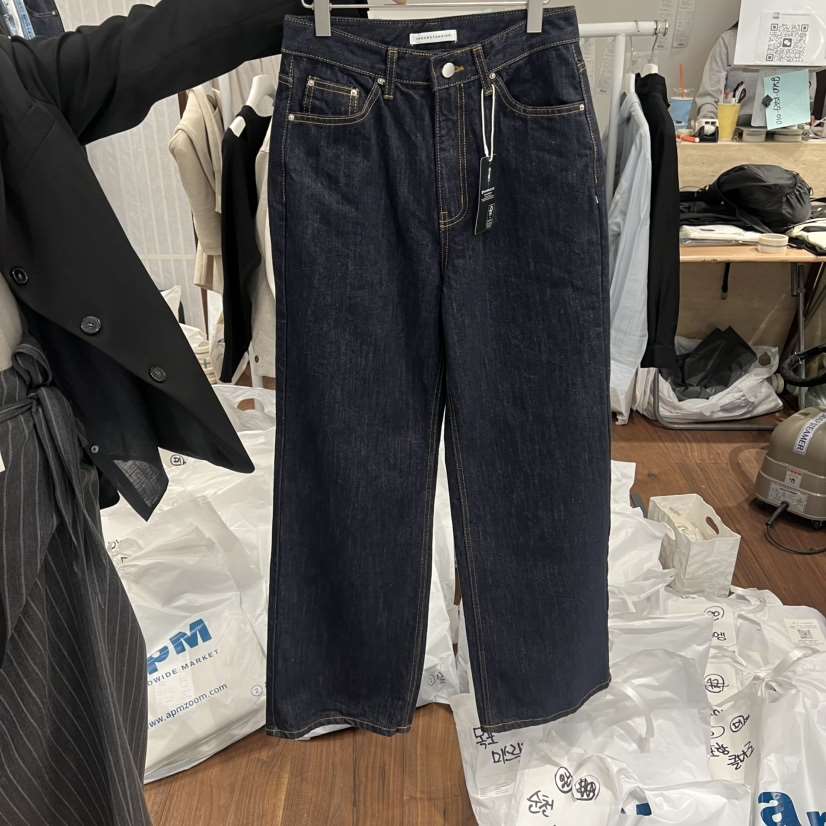 UNDERSTANDING韓國代購女士新款職業時尚26春夏熱賣牛仔褲UNDERSTANDING牛仔褲