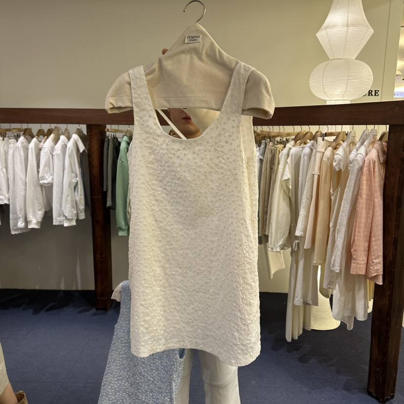 FURE東大門直郵女裝新品休閑熱賣真品26春夏時尚連衣裙刺繡FURE連衣裙