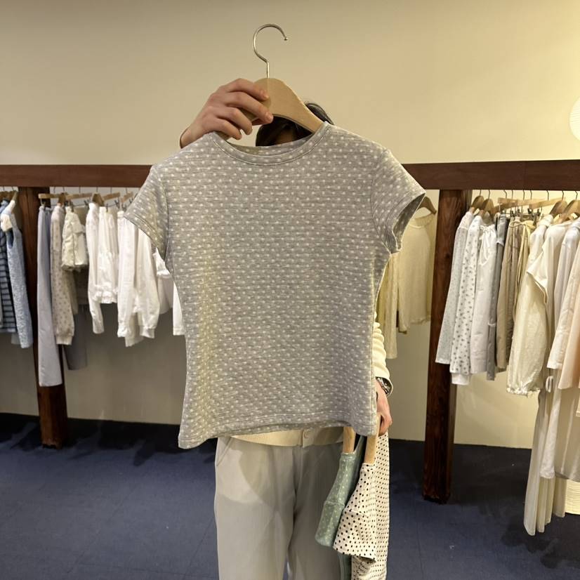 FURE韓國直郵女士新款職業真品休閑時尚推薦26春夏人氣T恤FURET恤