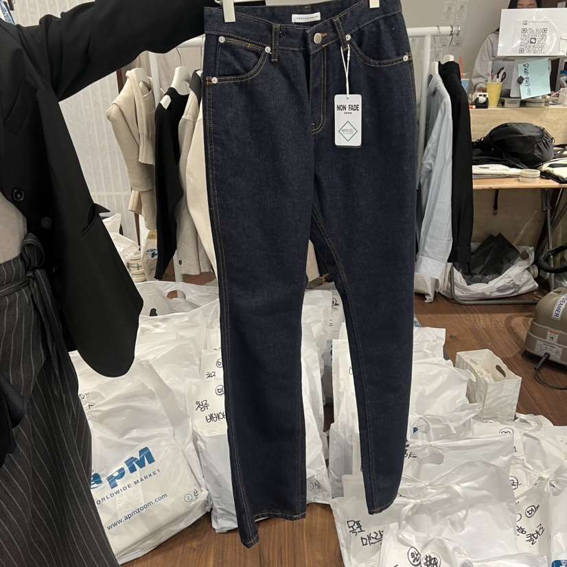 UNDERSTANDING東大門代購女裝新款人氣熱賣休閑職業牛仔褲UNDERSTANDING牛仔褲