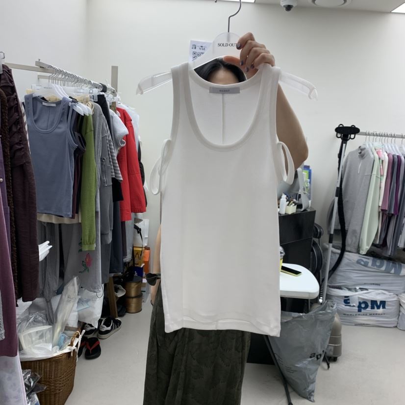 SOLD OUT韓國直郵女士新款人氣時尚26春夏真品職業吊帶背心SOLD OUT吊帶/背心