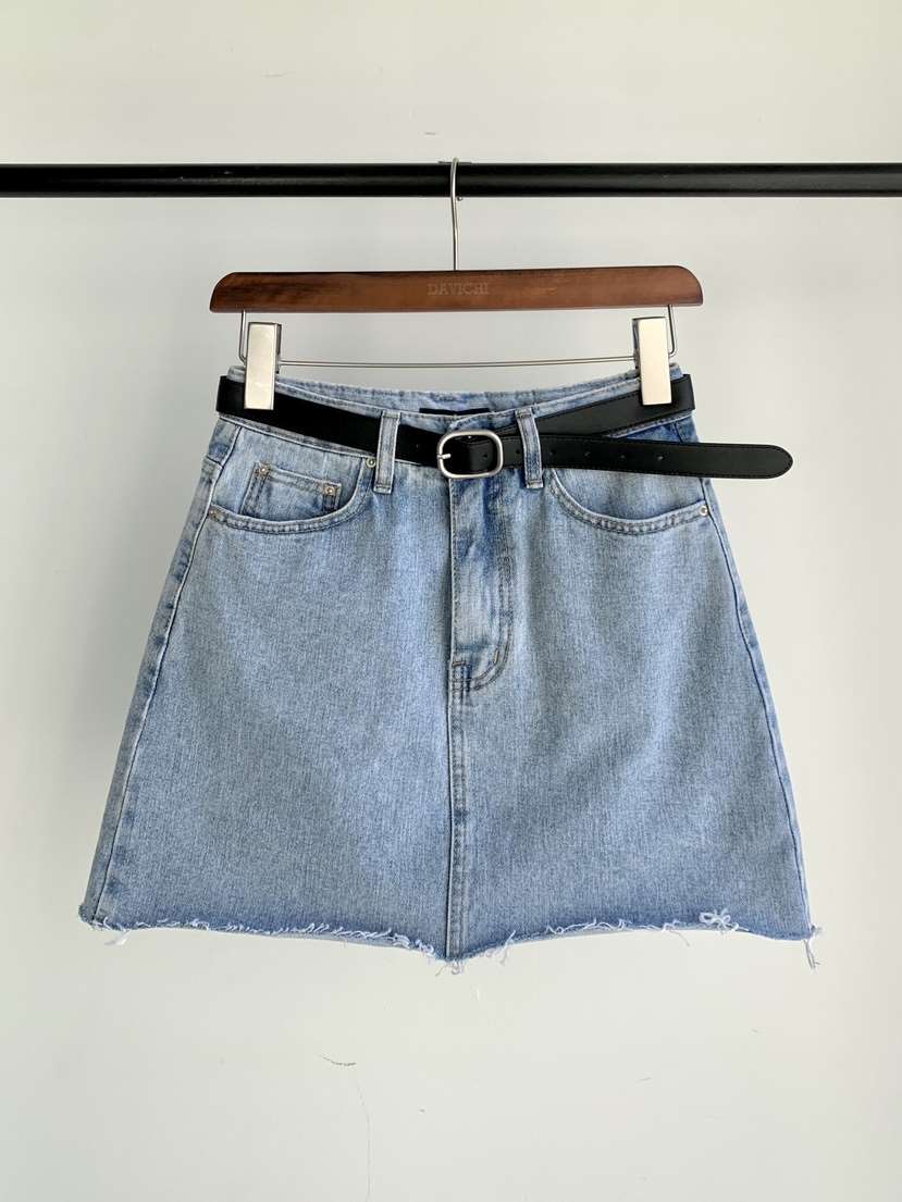 DAVICHI/D.SECOND東大門直郵女士新款時尚裙褲含隨機腰帶DAVICHI/D.SECOND裙褲