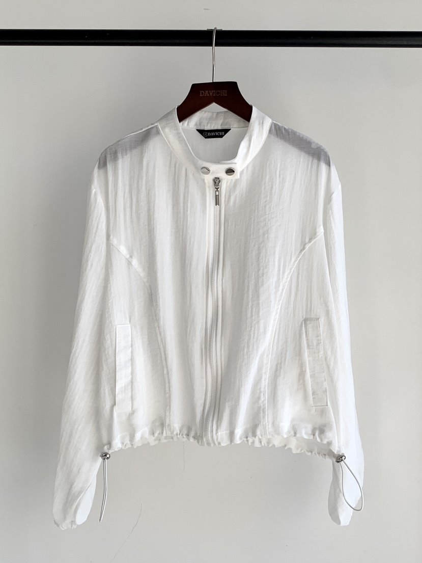 DAVICHI/D.SECOND東大門實拍女裝新款熱賣推薦夾克透明DAVICHI/D.SECOND夾克