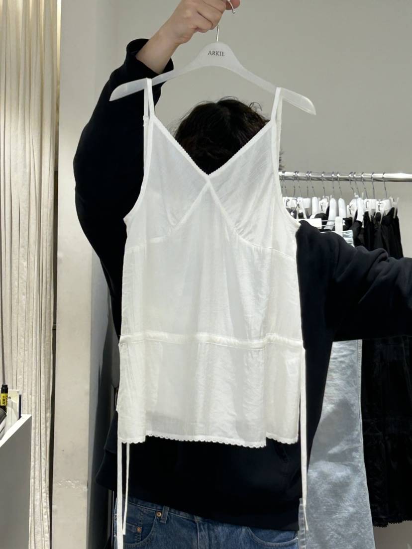 ARKIE/TAF東大門實拍女裝新款職業時尚人氣吊帶背心蕾絲ARKIE/TAF吊帶/背心