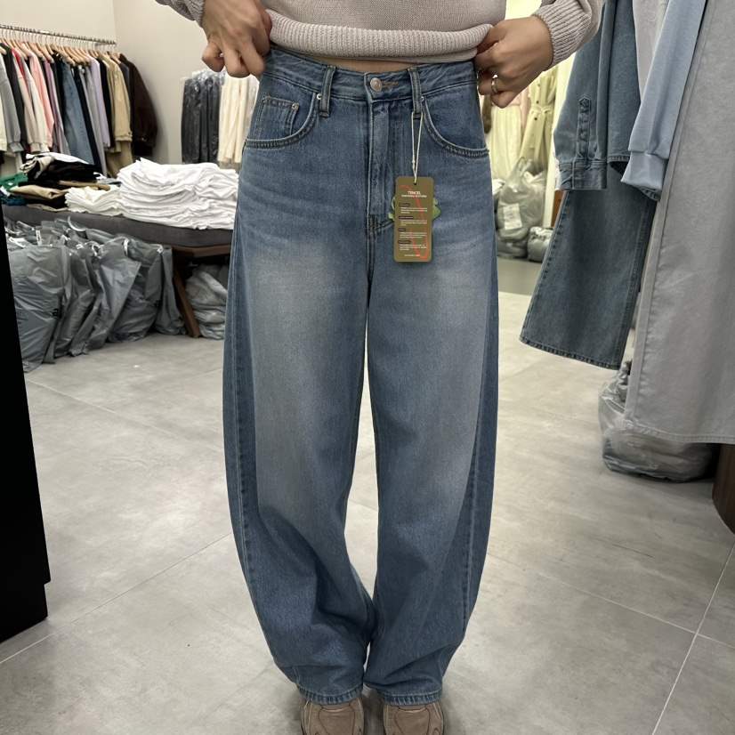 URBANSTORY/REMAKING韓國代購女裝新款26春夏人氣牛仔褲Remaking/URBANSTORY牛仔褲