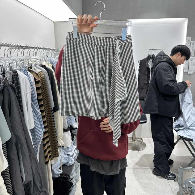 ANDE東大門代購女士新款推薦職業熱賣時尚真品休閑26春夏短裙Ande短裙