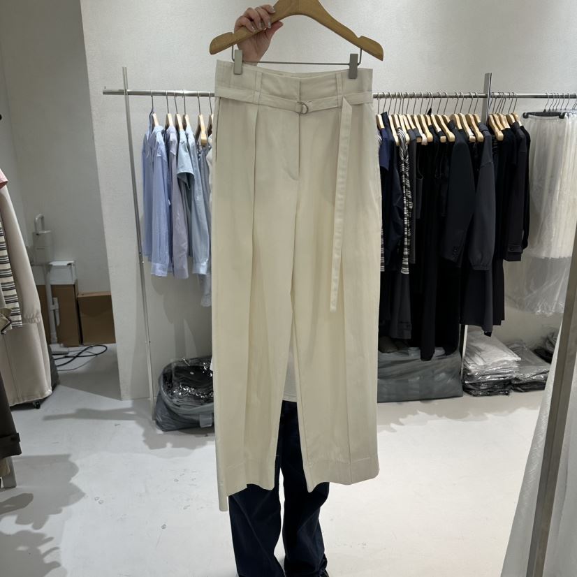 OVU韓國代購女士新品時尚休閑職業真品26春夏休閑褲含腰帶OVU休閑褲