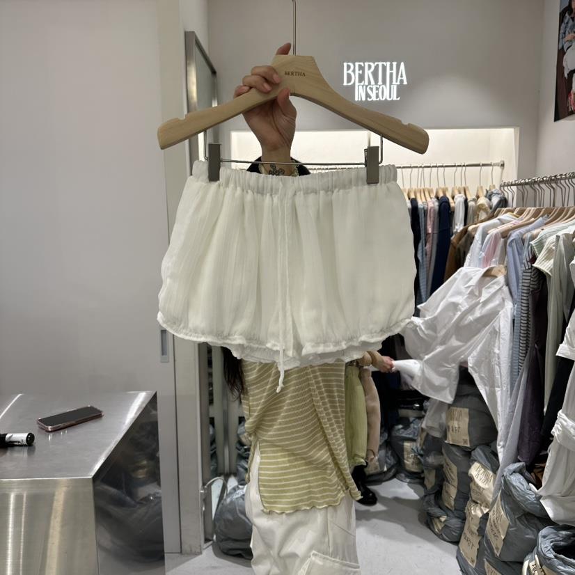 BERTHA東大門代購女士新款推薦時尚26春夏人氣休閑真品短褲BERTHA短褲