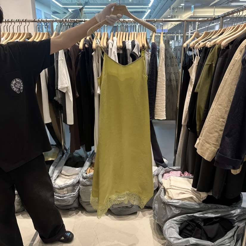 HONG.U東大門實拍女士新品人氣26春夏推薦職業時尚連衣裙HONG.U連衣裙